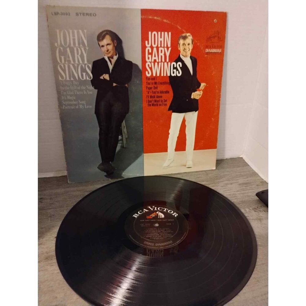 John Gary John Gary Sings / John Gary Swings RCA Victor LSP-3992 LP
